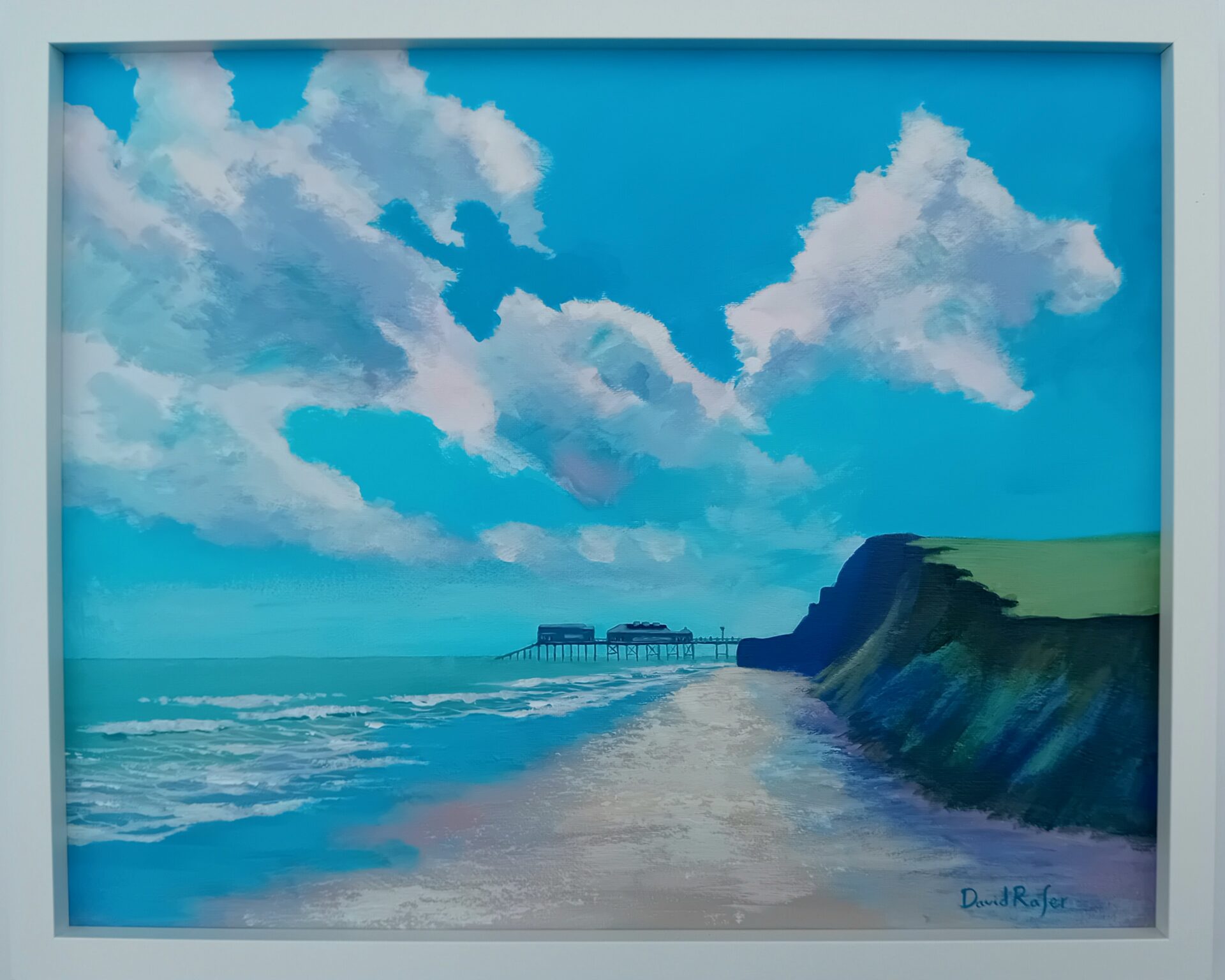 David Rafer Cromer Pier From West Runton