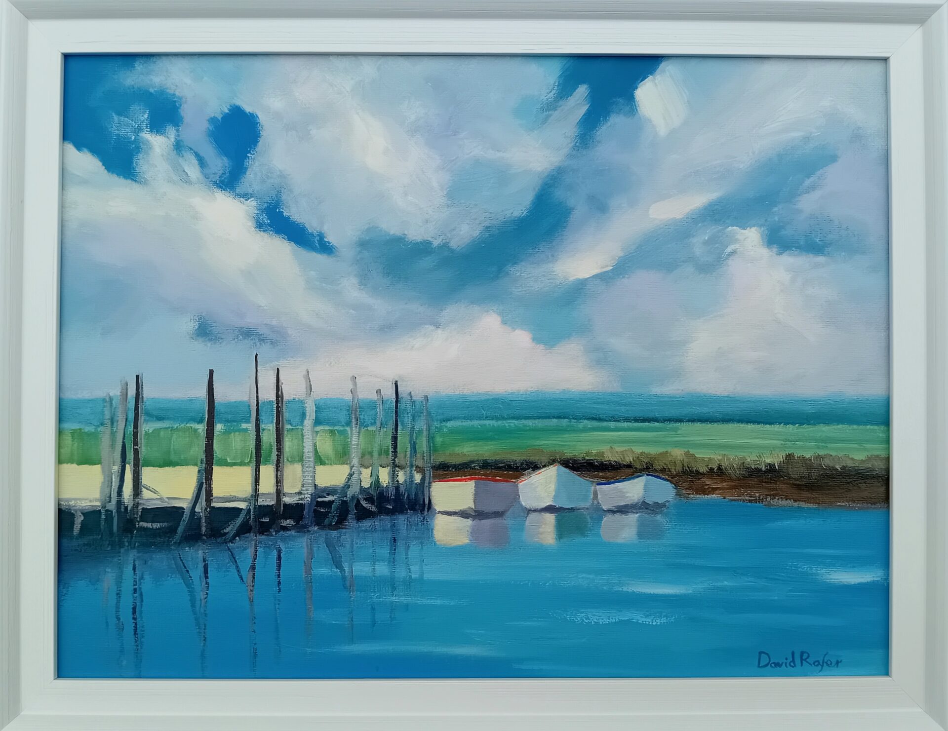 DRafer Three Boats at Morston Quay