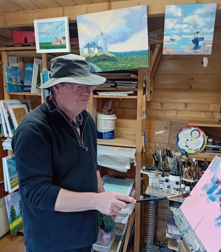 David Rafer painting