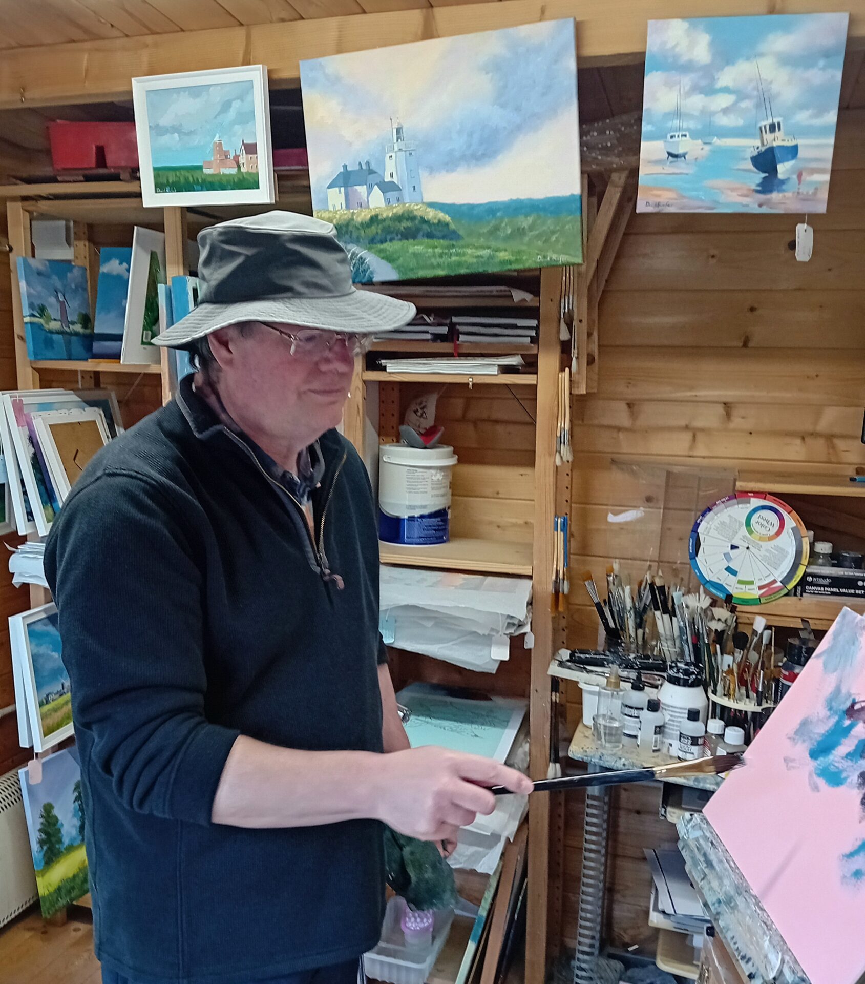 David Rafer painting