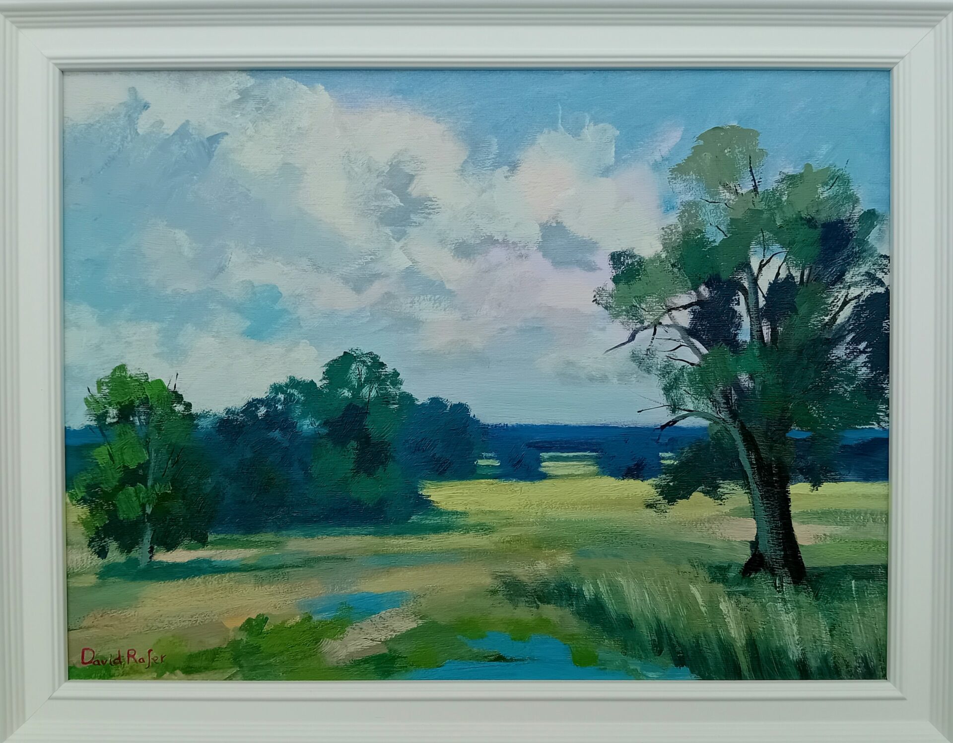 DRafer Felbrigg Trees, 31x41cm £230 oil
