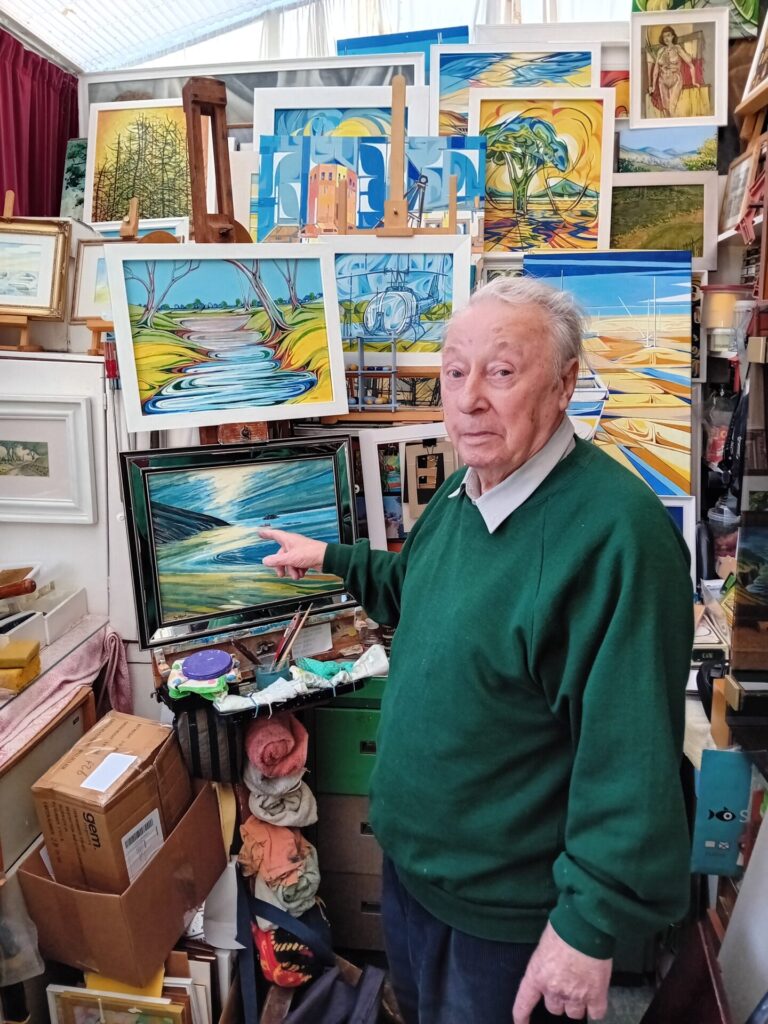 Ray Whyard 4 in his studio Jan 2026