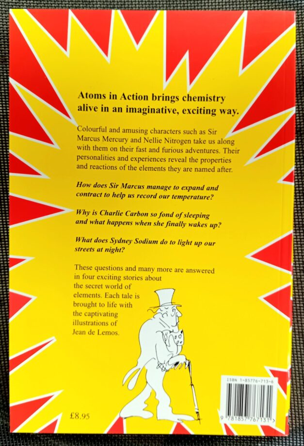 Atoms In Action- Susanne Lakin, back cover